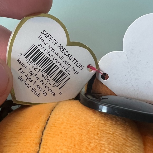 VINTAGE 2007 TY BEANIE BABIES garfield collectors item - Picture 5 of 6